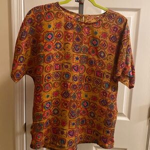 Brown & Shapes Blouse